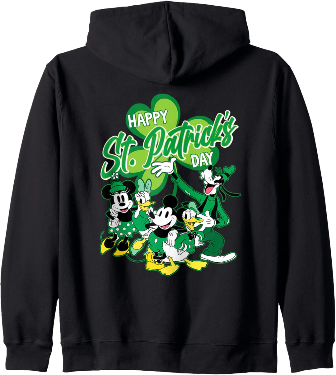 Disney Mickey Mouse & Friends Happy St. Patrick's Day Kapuzenjacke