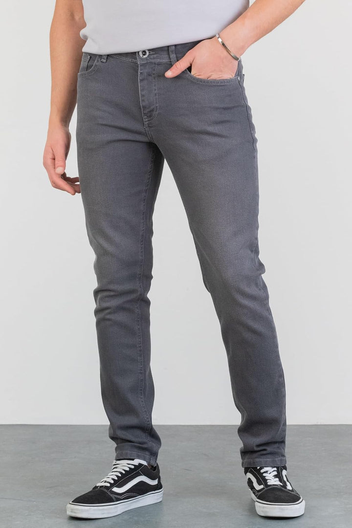 HALAT'S Herren Jeans Slim Fit - Baumwolle Jeanshose Stretch für Herren mit Schlanke Elastizität 30W