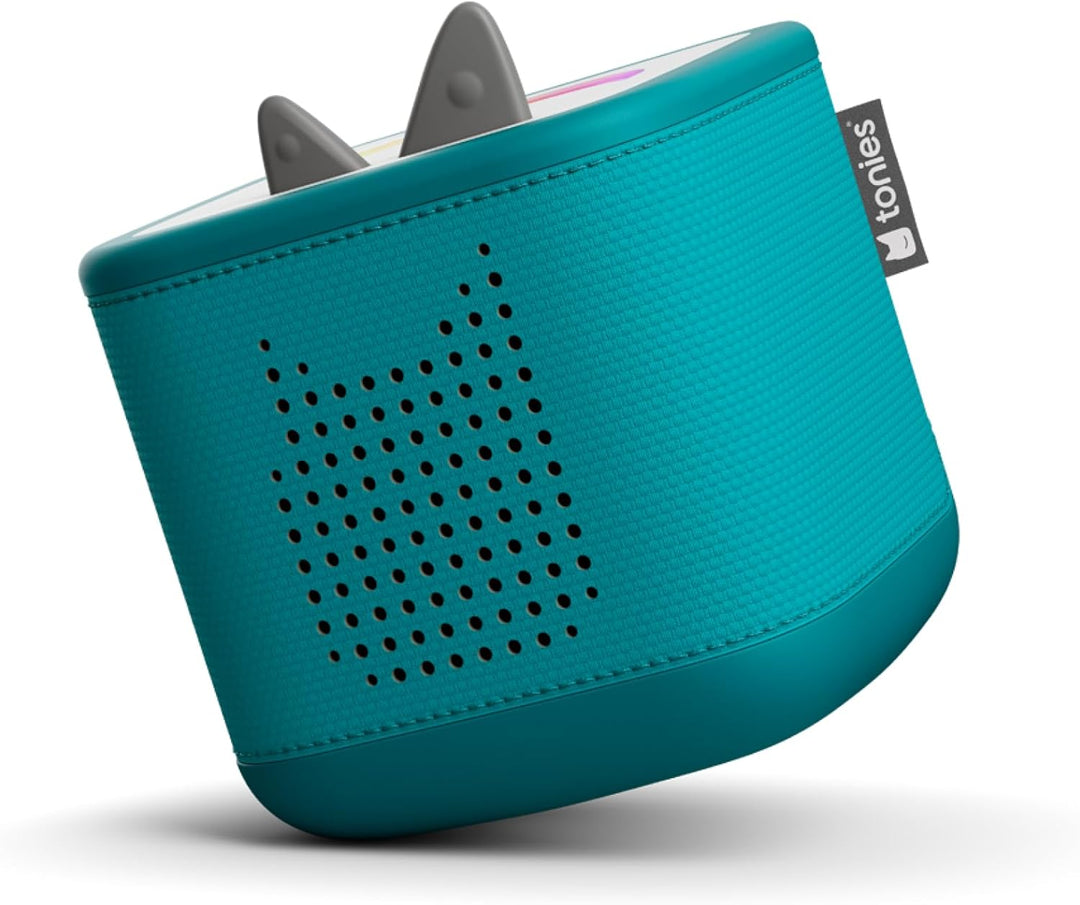 tonies Toniebox 2 Bundle Incl. 2 Schlummerbande Schlummerwal und Oktopus, Meeresgrün, Audioplayer fü