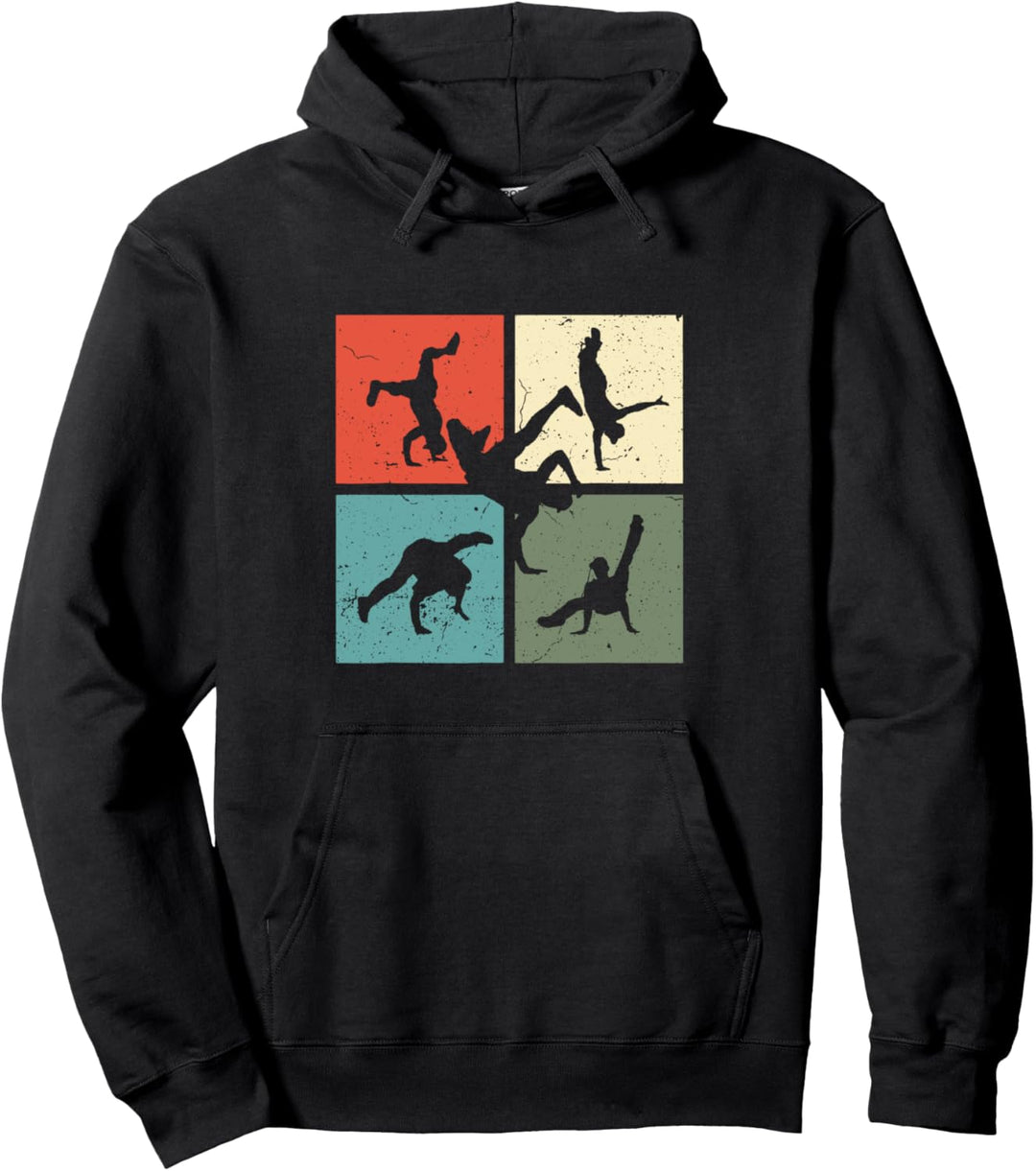 Breakdance Boy Girl Streetdance Breakdance Pullover Hoodie