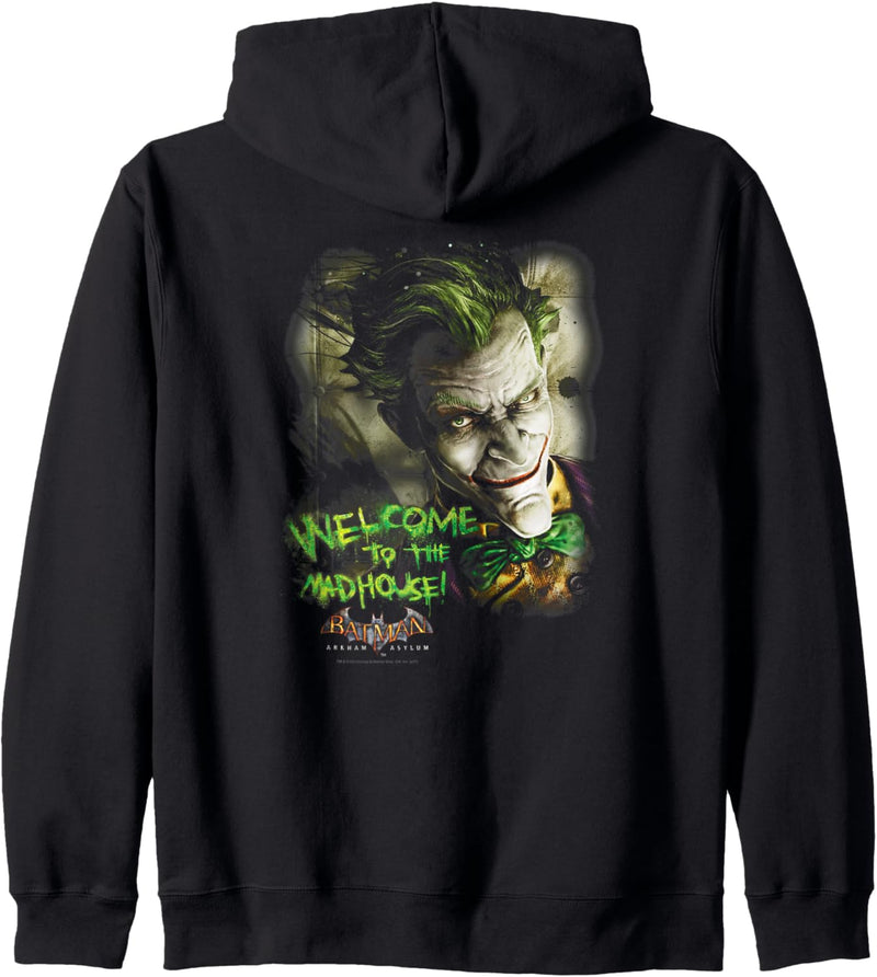 Batman: Arkham Asylum Joker Welcome to the Madhouse Kapuzenjacke