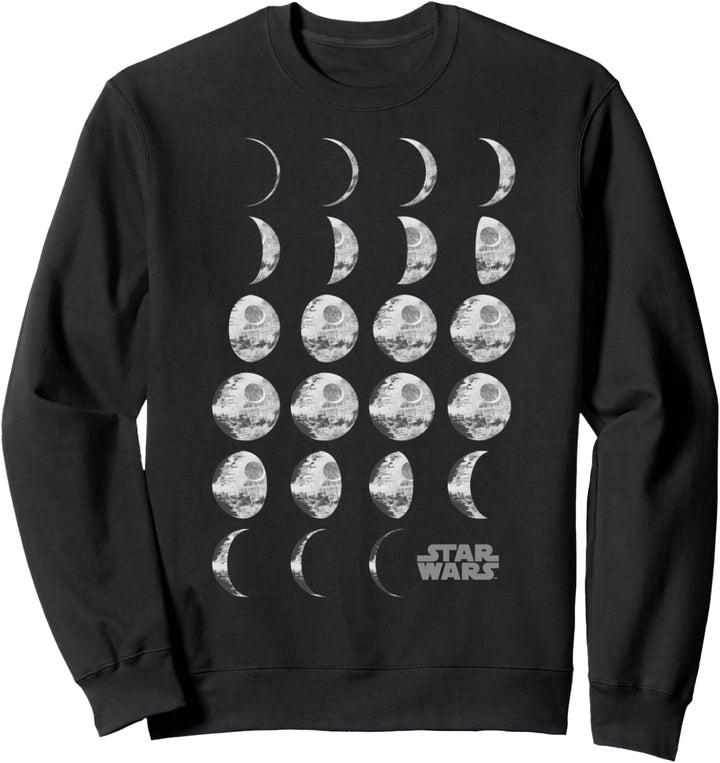 Star Wars Death Star Moon Phases Sweatshirt