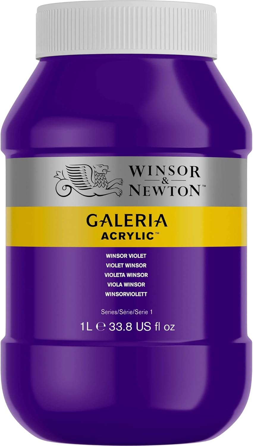 Winsor & Newton 2154728 Galeria Acrylfarbe, hohe Pigmentierung, lichtecht, buttrige Konsistenz, 1000