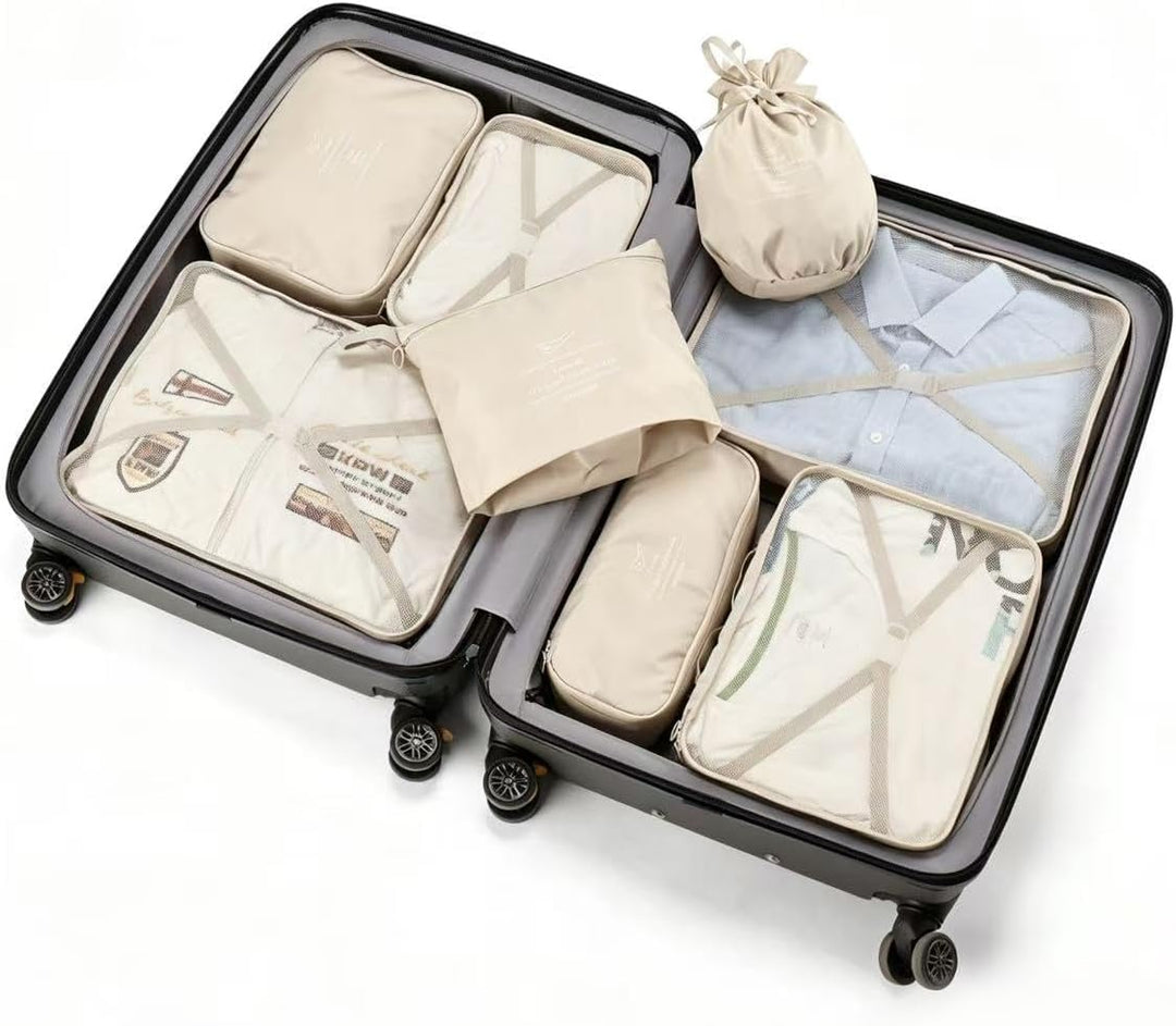 Koffer Organizer Reise Kleidertaschen 8 Sets/7 Farben Travel Gep?ck Organisatoren enthalten wasserdi