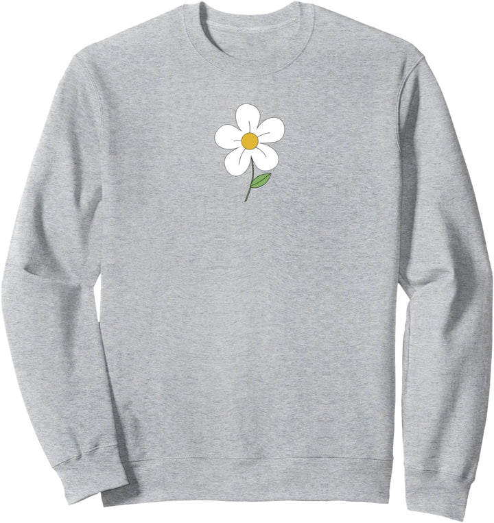 Simple Daisy Center Icon Sweatshirt