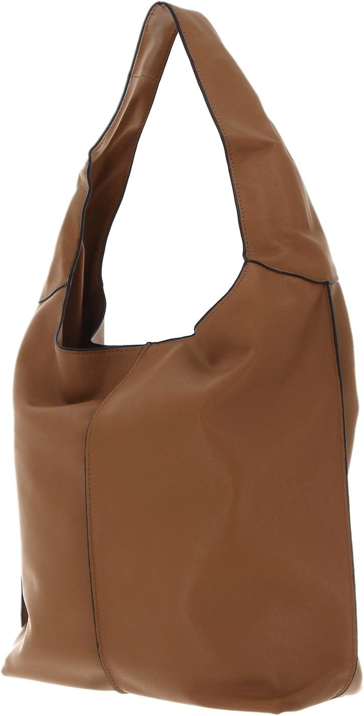 FREDsBRUDER Damen Tasche Schultertasche Shopper Umhängetasche Schultertasche Logoschriftzug Glattled