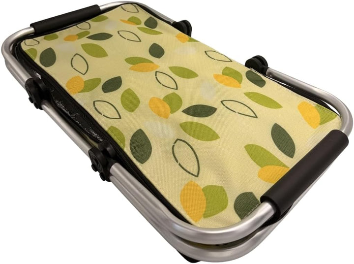 Basilico® Picknickkorb isoliert & faltbar, Kühltasche 30 L, hält warm & kalt, leichter stabiler Ther