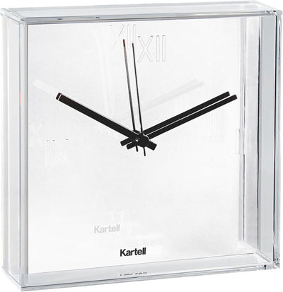 Kartell Tic und Tac, Wall Clock, Weiss Deckende Farben, Weiss