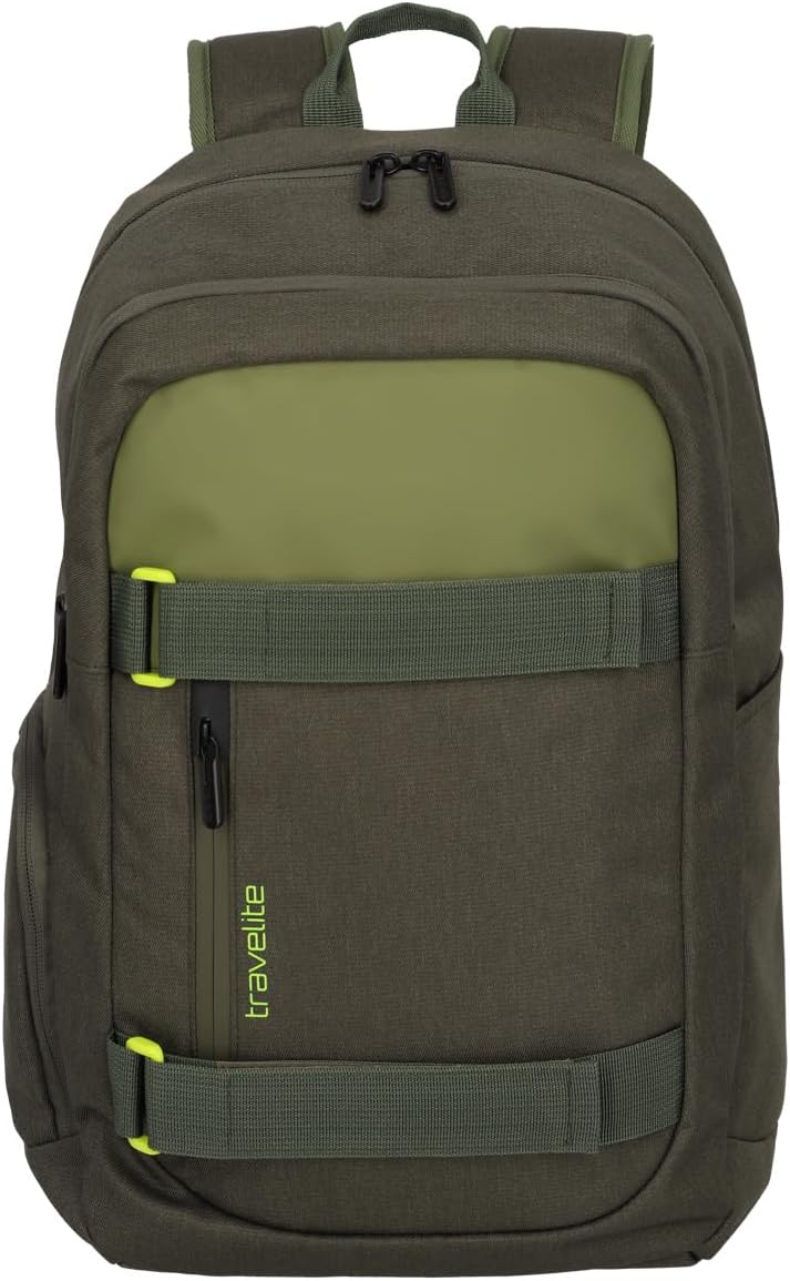 Travelite Handgepäck Rucksack, Laptop Rucksack 15,6 Zoll mit zusätzlichem Tabletfach, PATHWAY Strap,