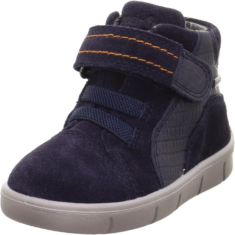 Superfit Jungen Ulli Sneaker 19 EU Schmal Blau 8010, 19 EU Schmal Blau 8010