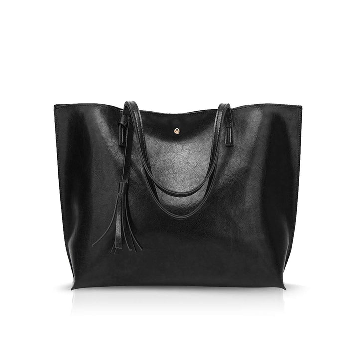 NICOLE&DORIS Damen Tote Tasche Handtasche Schultertasche aus PU-Leder Umhängetaschen Mode grosse Han