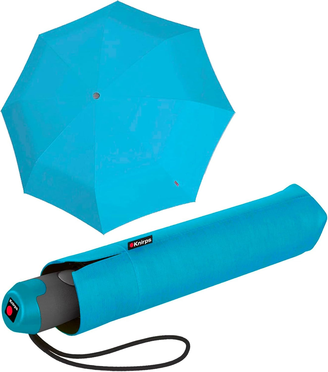 Knirps Taschenschirm E.200 Medium Duomatic Aqua-aqua, Aqua-aqua