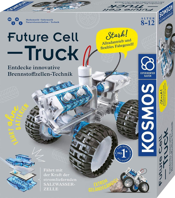 KOSMOS 620745 Future Cell-Truck, Entdecke Innovative Brennstoffzellen-Technik. Bausatz für Spielzeug