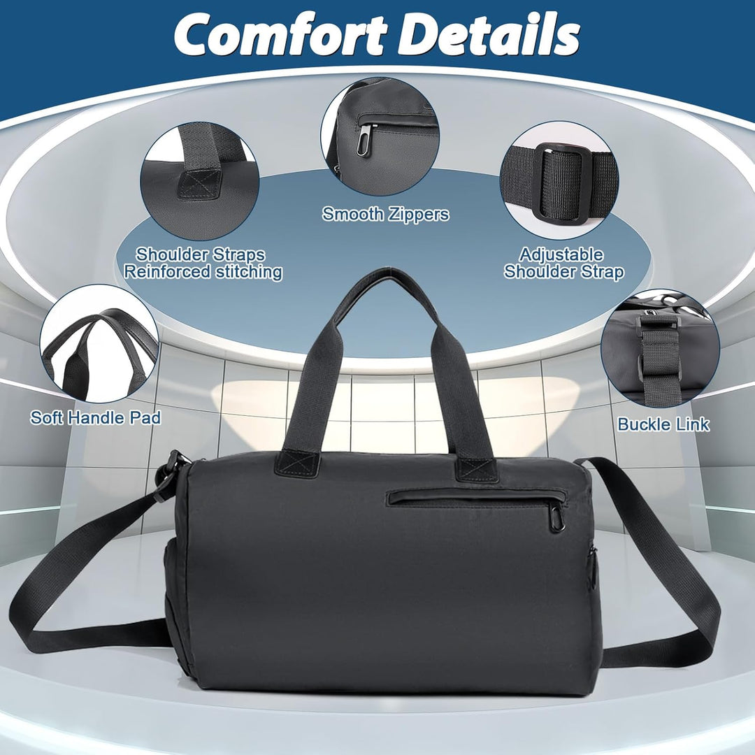 Romon Sporttasche Reisetasche, Sporttaschen Sportbeutel Schwimmtasche Trainingstasche mit Schuhfach