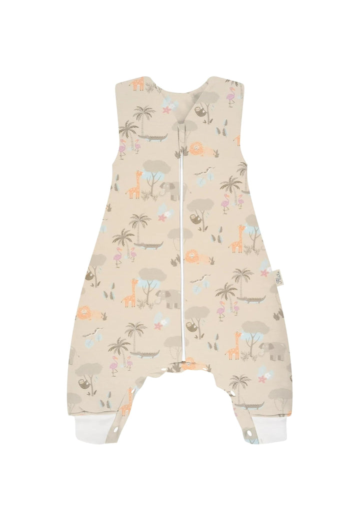Alvi Sleep-Overall Light ideal für den Sommer, 0,5 TOG, Kurzarm, leicht, mit Reissverschluss 70 Dsch