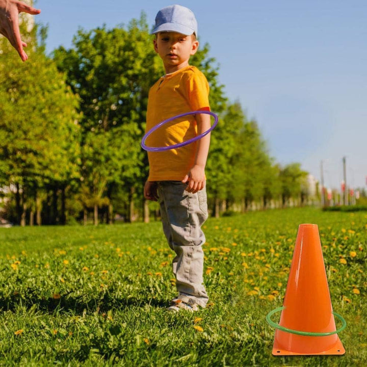 Kunststoff Toss Ringe für Ring Toss Spiel,Klein Toss Ringe Drinnen draussen Kinder Target Übungsspie