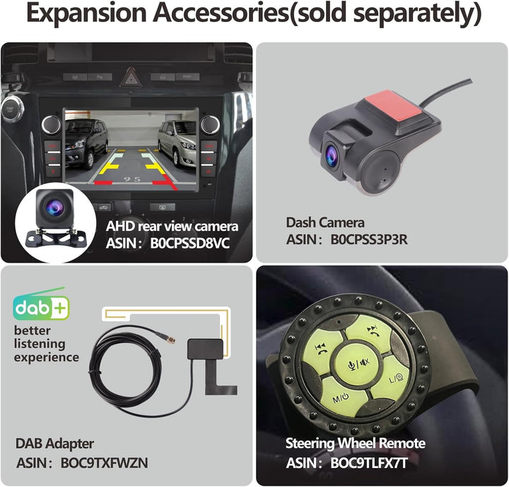 Autoradio kompatibel mit drahtlos Carplay/Android Auto für OPEL Antara Zafira Corsa Vivaro Combo mit