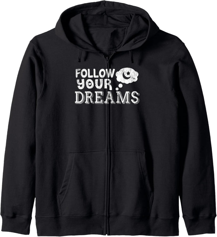 Follow Your Dreams - Sleep Funny Kapuzenjacke