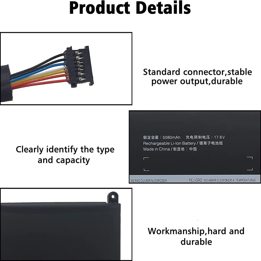 AKKEE L17C4P72 Laptop Akku für Lenovo ThinkPad X1 Extreme Gen 1/ Gen 2 ThinkPad P1 Gen 1/ Gen 2 Seri