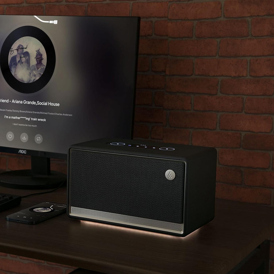 Edifier ES300 WLAN & Bluetooth Lautsprecher – 60W Hi-Res Audio, AirPlay 2, LDAC, 12h Akku, Multiroom