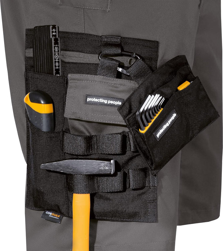 uvex echor Bermuda - Kurze Arbeitshose - Herren-Cargohose - Stretch-Bund, Abriebfest & viel Stauraum