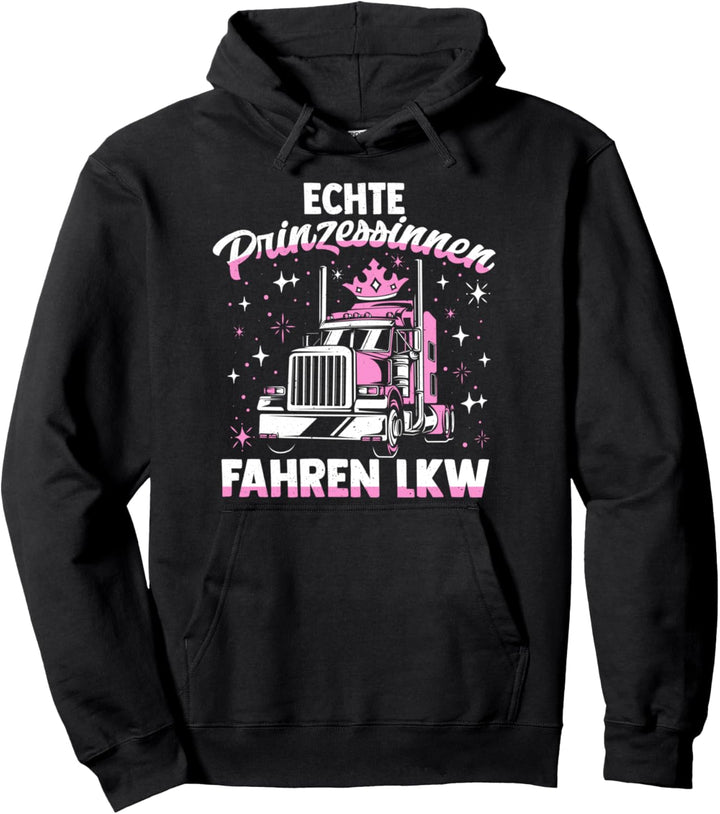 LKW Fahrerin Berufskraftfahrerin Truckerin Trucker Damen LKW Pullover Hoodie
