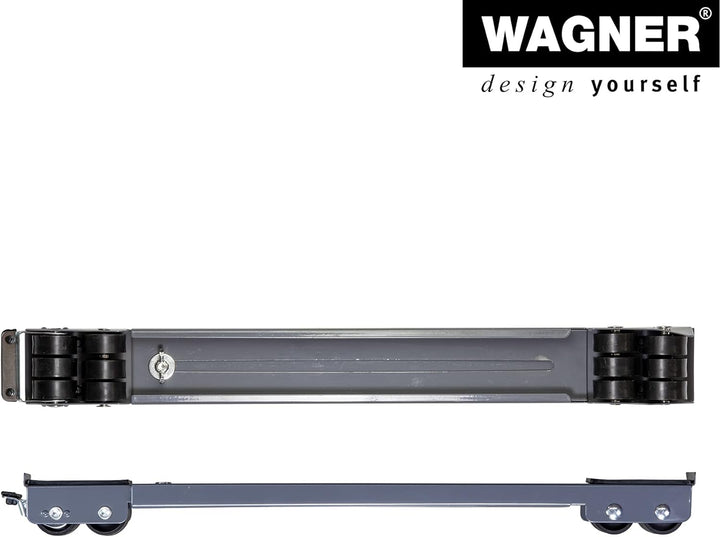 Wagner Transporthilfe MM 1199 I 44-70 cm grössenverstellbare Ladefläche - Tragkraft 500 kg - ideal f