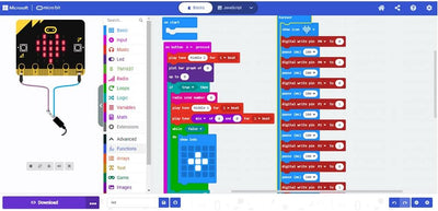 GeeekPi BBC microbit V2 Club Kit (10 Pack Micro:bit V2 Go Kit) with Official BBC Micro:bit V2 Develo