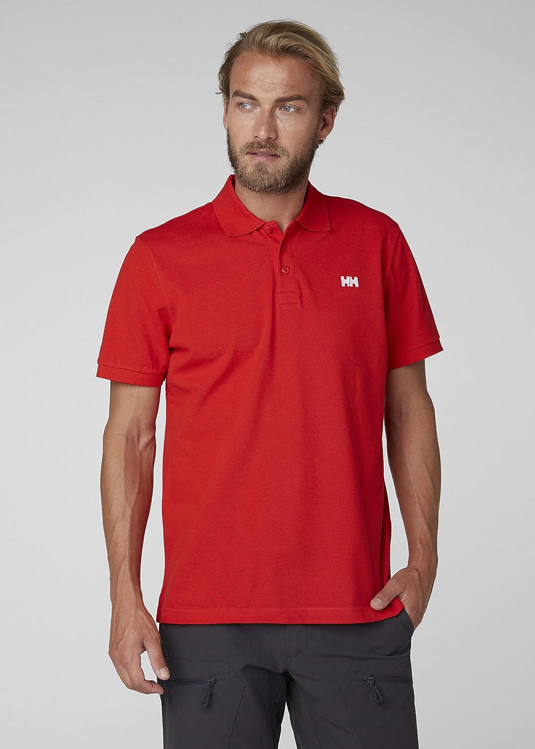 Helly Hansen Herren Polo Transat, 50583 S Rot, S Rot