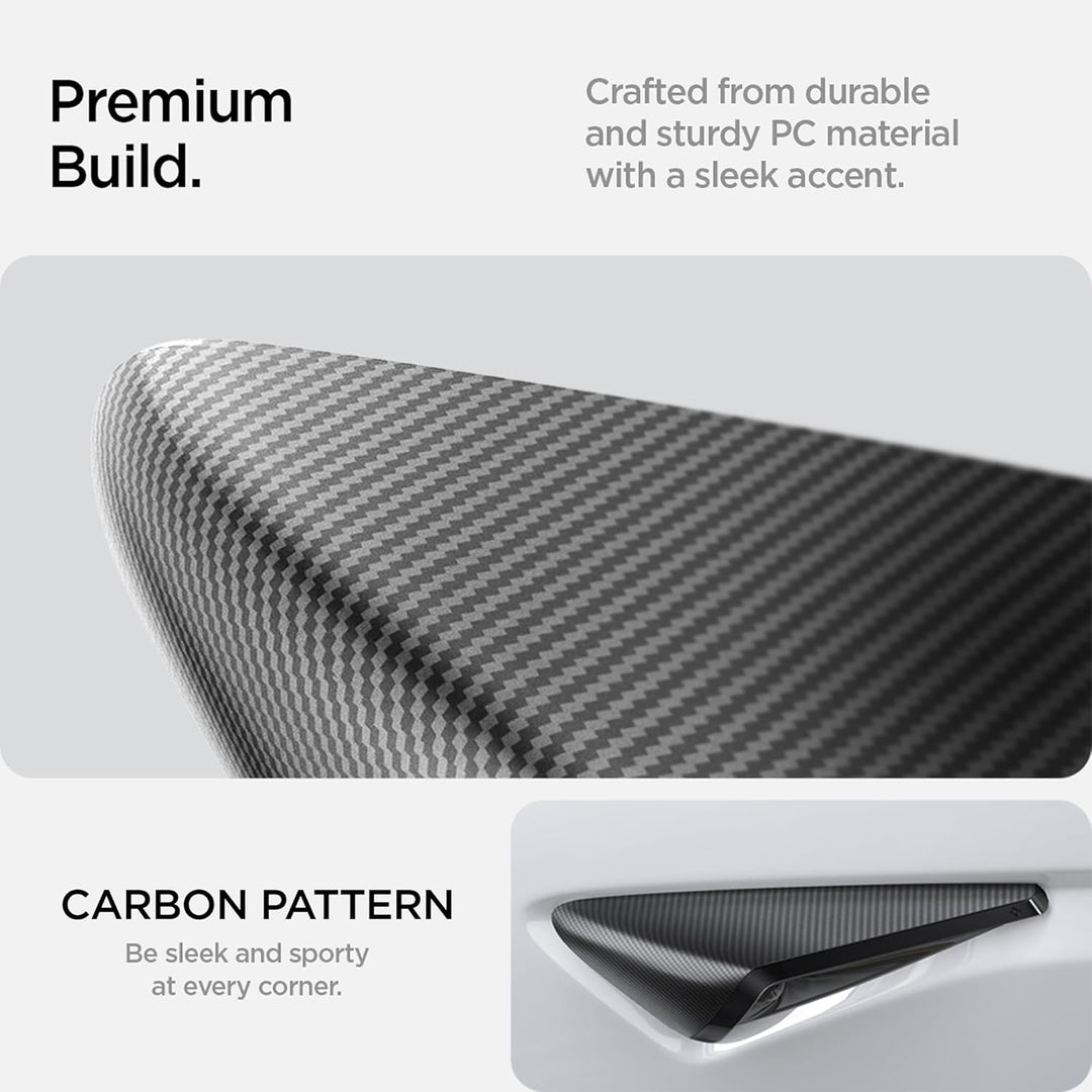Spigen Tesla Model Y 2026 Juniper Model 3 Highland 2025 2026 Seiten Kamera Abdeckung 2 Stück, Kompat