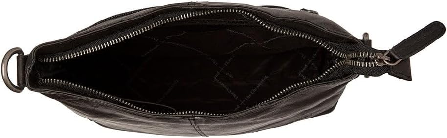 The Chesterfield Brand Jen - Schultertasche Leder 25 cm Schwarz, Schwarz