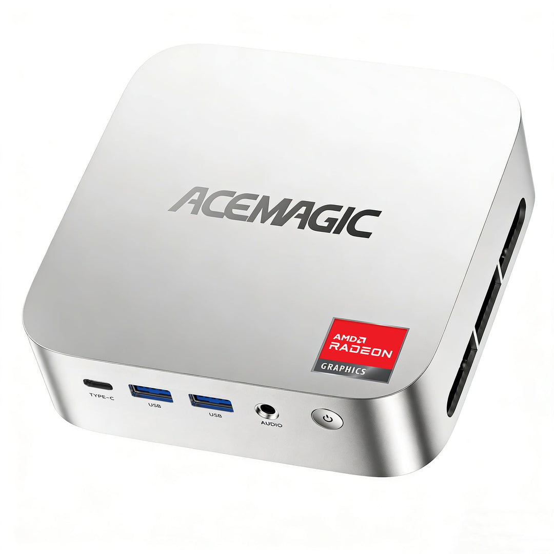 ACEMAGICIAN K1 Mini PC W-11 Pro, AMD Ryzen 3300U (bis zu 3,5 GHz), 16 GB DDR4 256 GB SSD, Mini Deskt