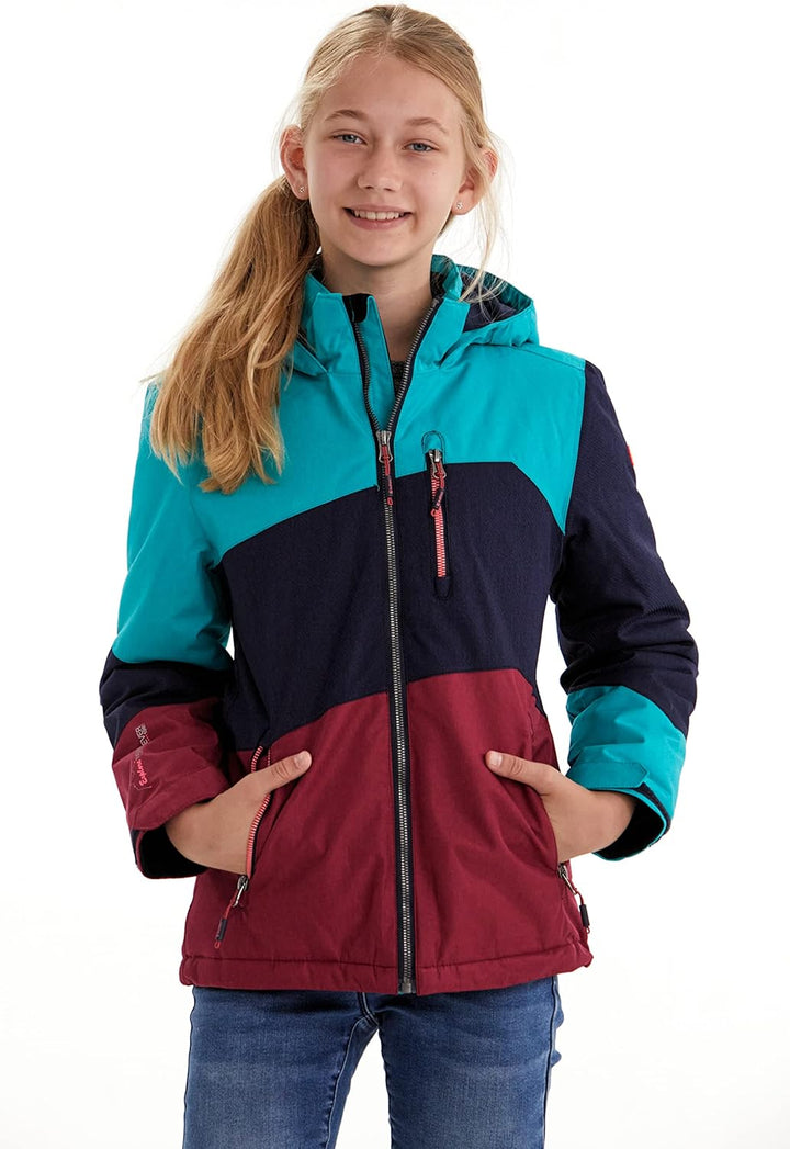killtec Kind Lynge Grls Jckt B Funktionsjacke Mit Kapuze azur 116 Lynge GRLS JCKT B, azur 116 Lynge
