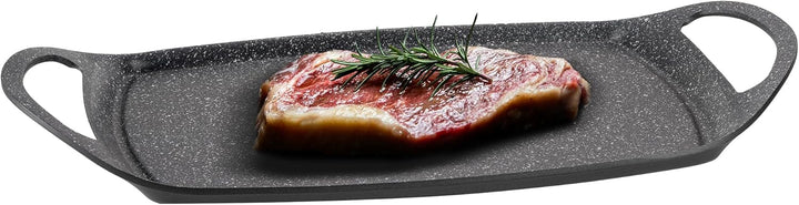 Pensofal, Pen 8551, Grillplatte 47x29cm aus Aluguss, Serie BioStone®, schwarz