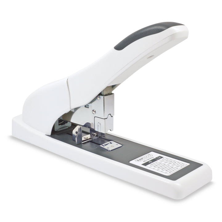 Rapesco 1396 ECO HD-140 Blockheftgerät, 140 Blatt Heftleistung, Soft Weiss, Soft Weiss