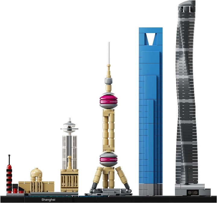 LEGO Architecture Shanghai 21039 Building Kit (597 Pieces)