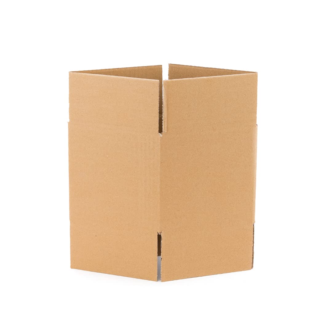 Packung mit 25 Versandkartons, Aufbewahrungsboxen, einfacher Kanal verstärkt, Aufbewahrungsbox, Mass