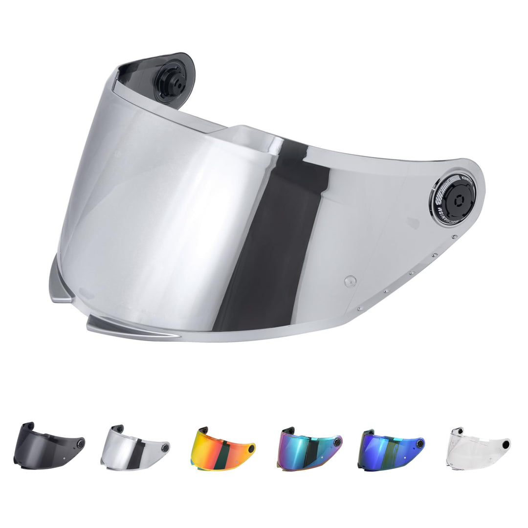 Helmvisier für MT 28B/Thunder 4 Visier, Motorradhelm Visier,Helmvisier Motorrad Windschutz Helm Obje