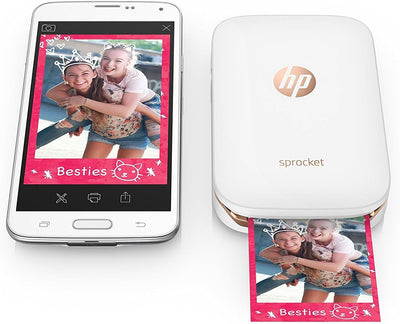 HP X7N07A - Sprocket Photo - Printer - Colour - Zink - 50 x 76 mm up to 0.67 min/Page (Colour) - Cap