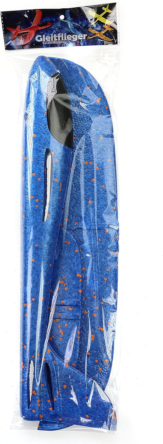 ELLUG grosses XXL Segelflugzeug Segelflieger aus Styropor 49 * 48 * 12,5cm Flugzeug Flieger Outdoor-