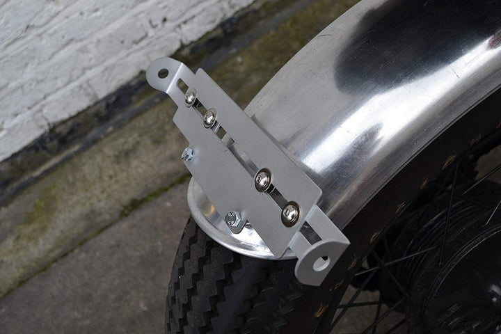 Motorrad Kennzeichenhalter Verstellbar Nummernschild Halter- Universelle Passform