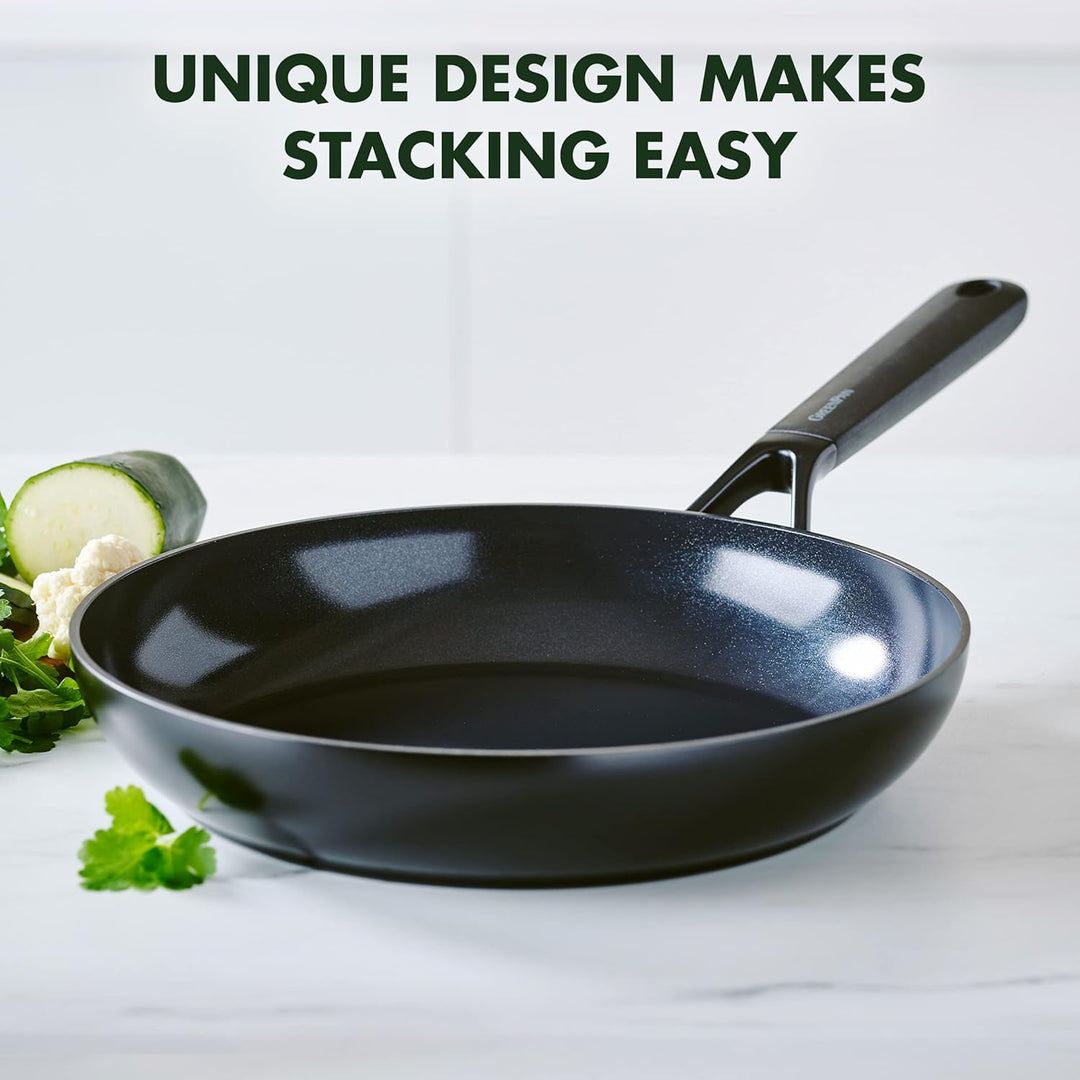 GreenPan SmartShape Gesunde 28 cm Keramik Antihaft Bratpfanne, PFAS-frei, Induktionsgeeignet, Backof