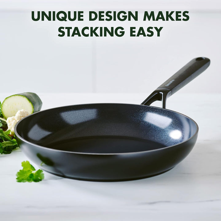 GreenPan SmartShape Gesunde 28 cm Keramik Antihaft Bratpfanne, PFAS-frei, Induktionsgeeignet, Backof