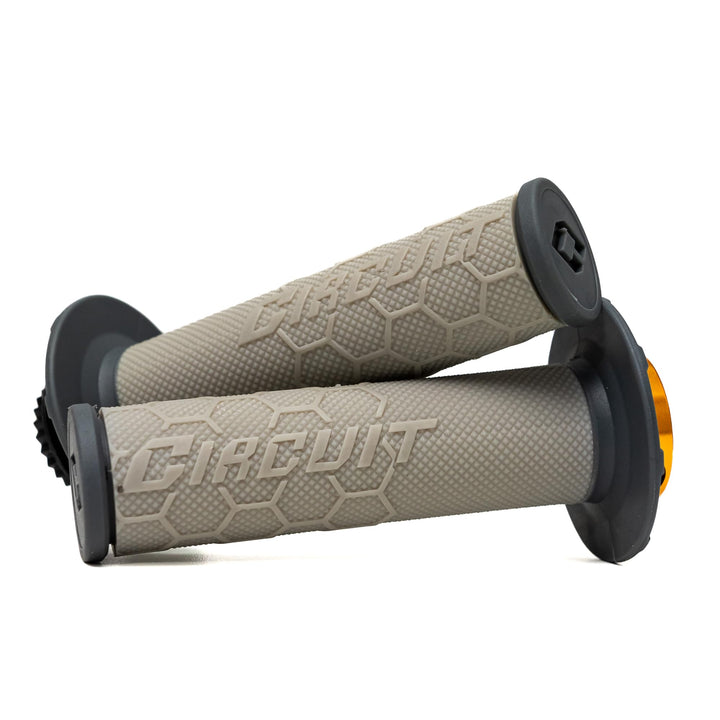 Circuit Equipment MA016-23A Motorradgriffe Kira Lock-on, Grau