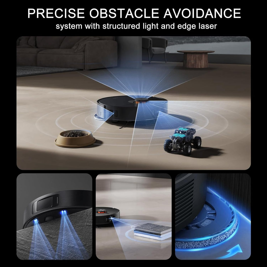 XIAOMI Robot Vacuum X20 Max Vacuum Cleaner with Wiping Function & All-in-One Station (8000Pa Suction