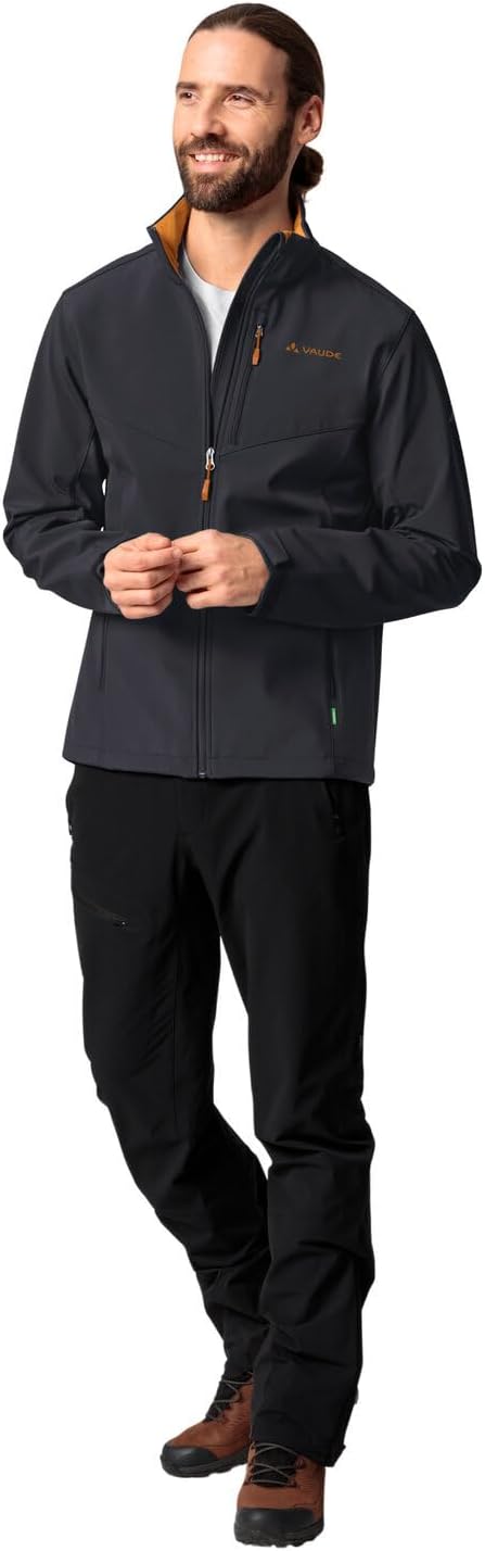 VAUDE Men's Cyclone Jacket VI - Softshelljacke Herren S black/silt brown, S black/silt brown