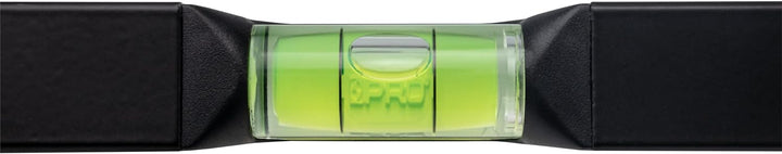 PRO800 Wasserwaage 60cm einseitig gefräst mit Ergonomischen Profil - ERS+ (Easy Reading System) Präz