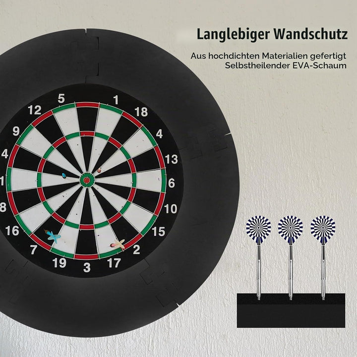 Dartscheibe Schutzring, Surround Dartscheibe, Dartboard Schutzring, Wandschutz Ring, Verhindert Schä