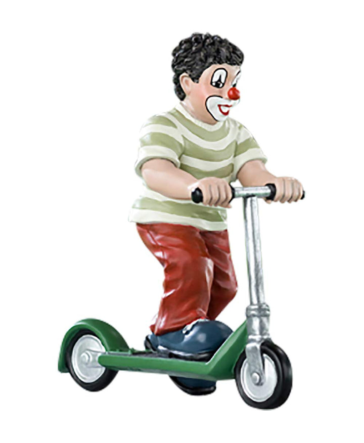 Cityroller Charity - Dekofigur und Sammlerstück in Geschenkkarton - handgefertigt - Mehrfarbig Höhe