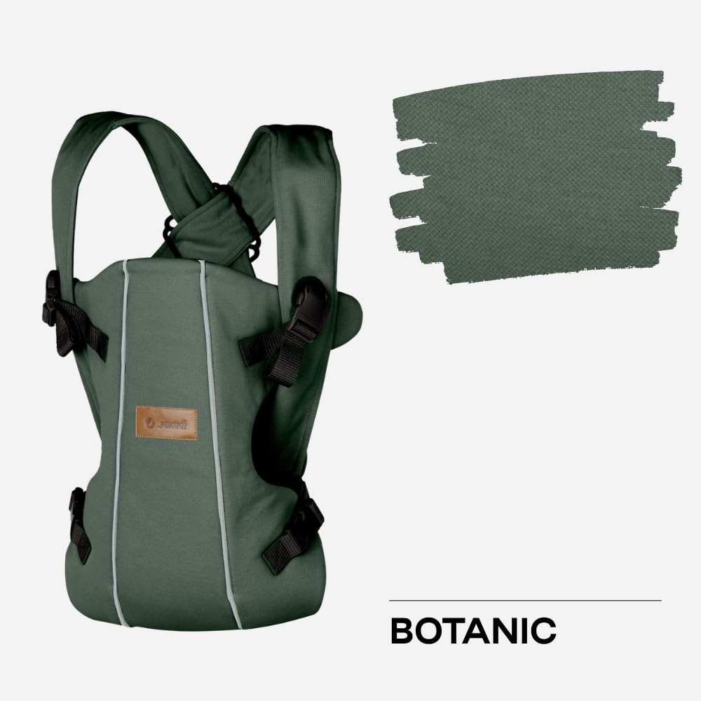 Jané Dual, ergonomische Babytrage, von Geburt bis 15 kg, 3 Positionen, atmungsaktiv und gepolstert,G